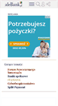 Mobile Screenshot of alebank.pl
