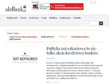Tablet Screenshot of alebank.pl